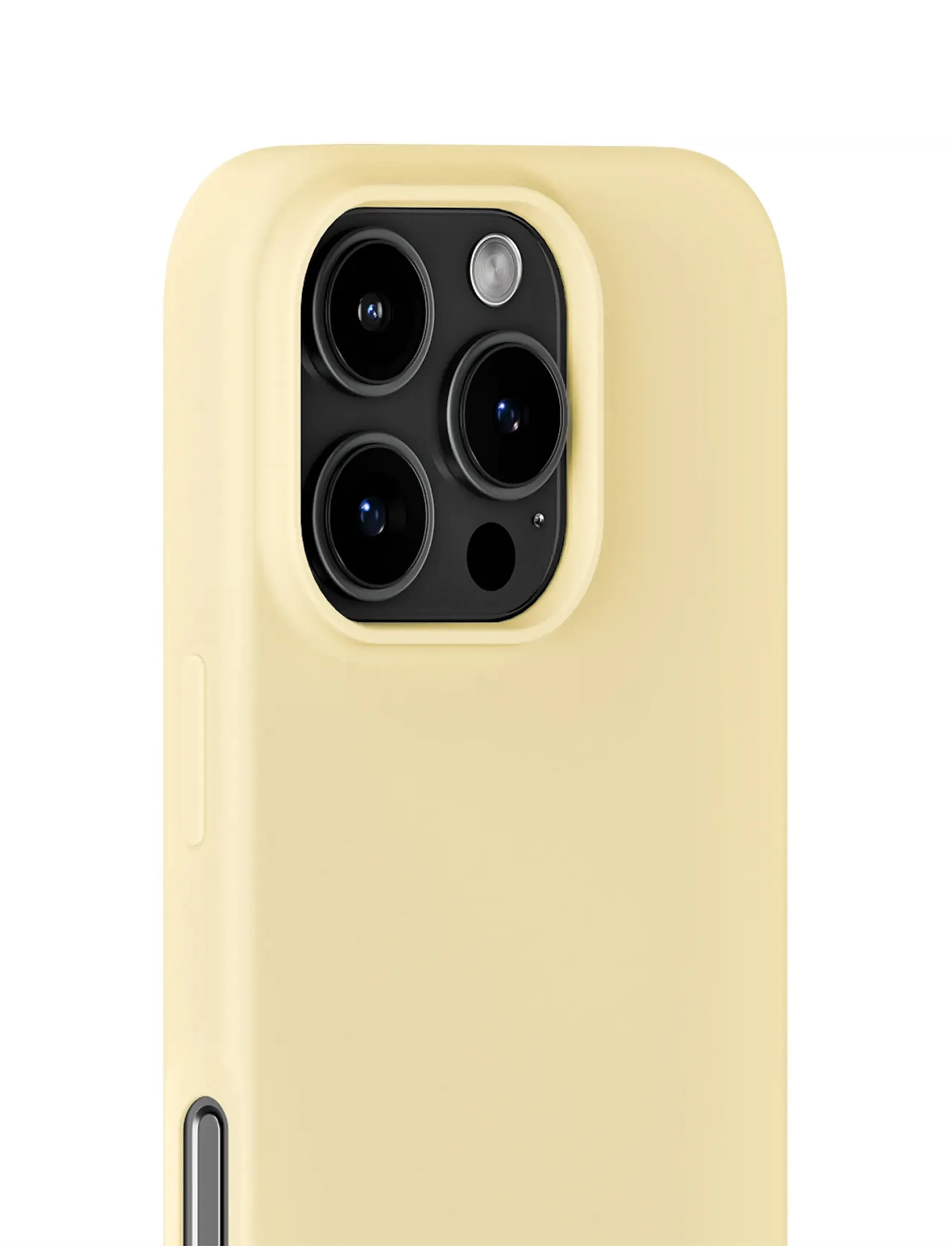 Holdit - Silicone Case iPhone 16 Pro Max - telefonide ümbrised - butter yellow - 2