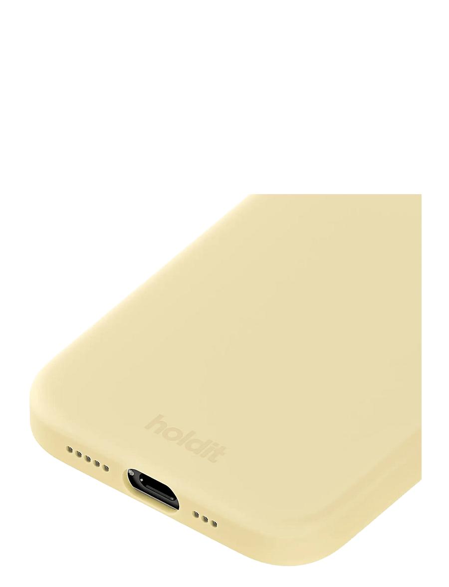 Holdit - Silicone Case iPhone 15 Pro - telefonide ümbrised - butter yellow - 2