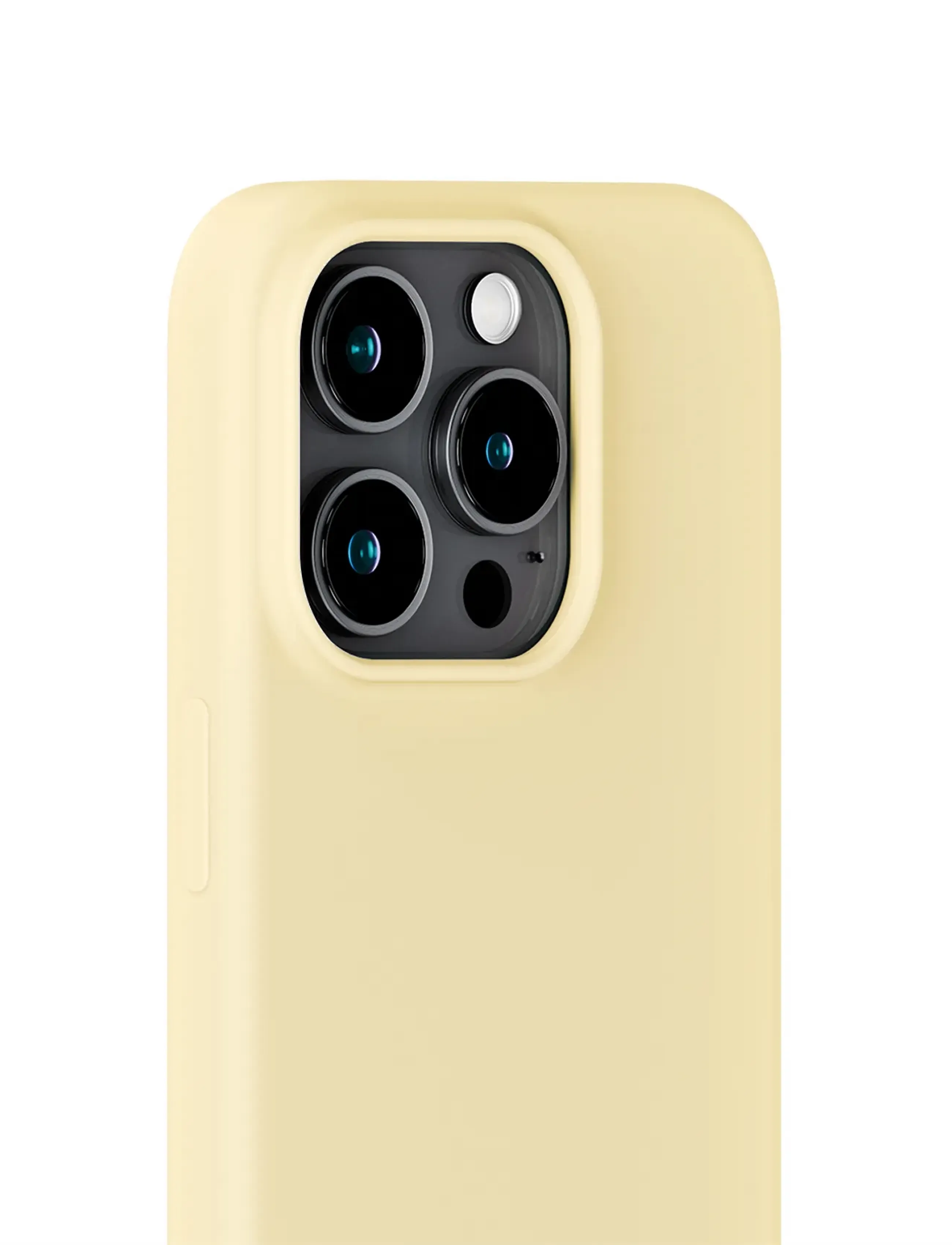 Holdit - Silicone Case iPhone 15 Pro - telefonide ümbrised - butter yellow - 3