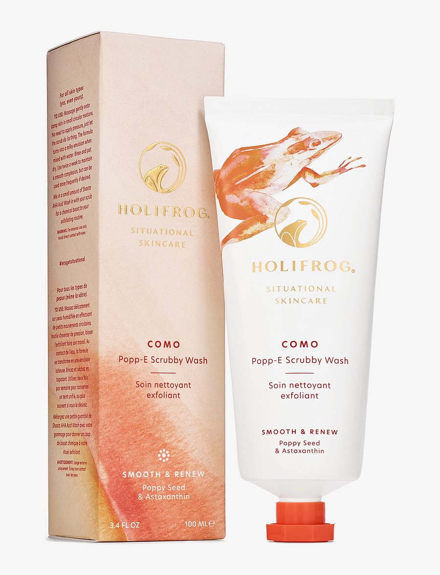 HoliFrog - Como Popp-E Renewal Scrubby Wash - andlitsskol - n/a - 1