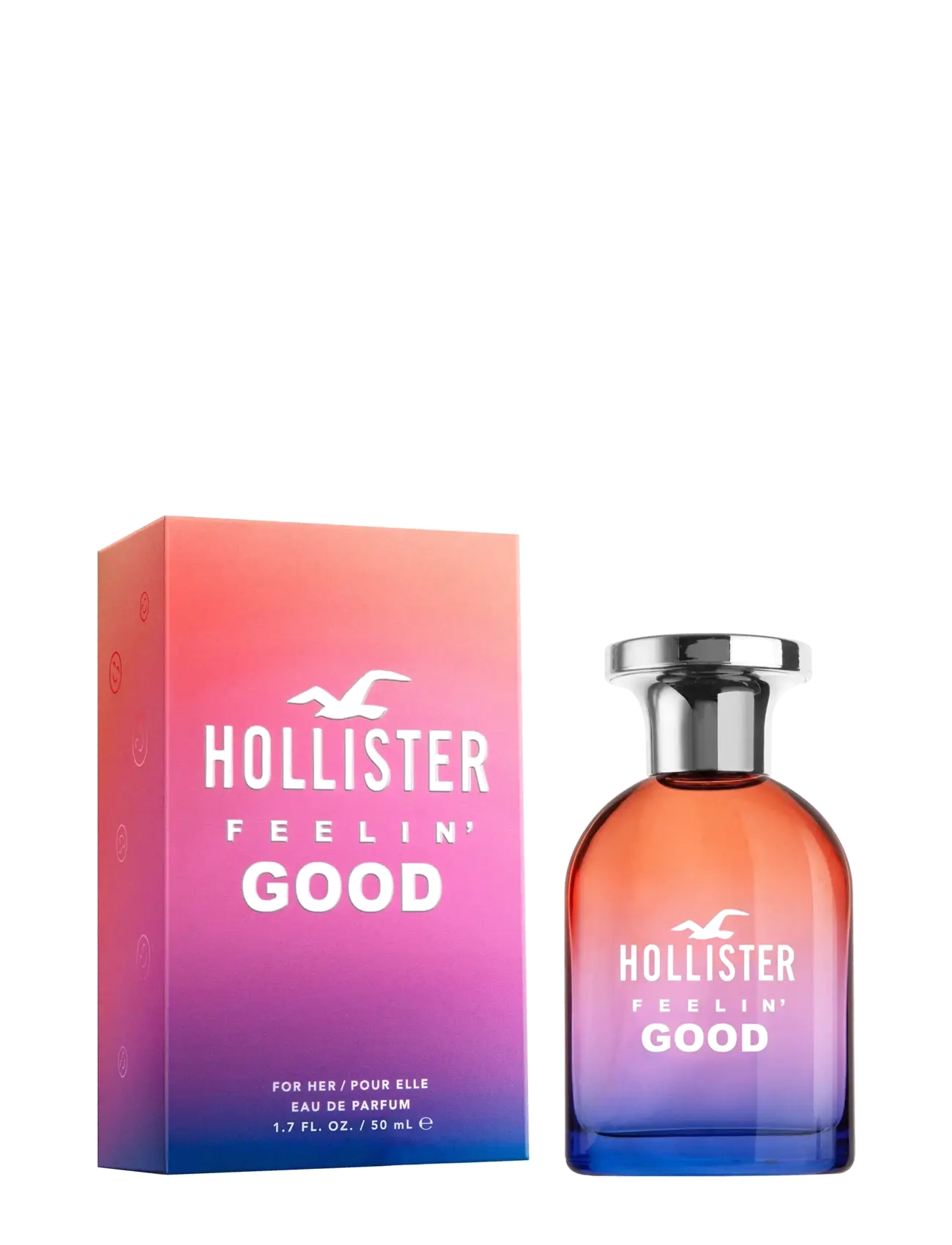 Hollister Fragrances - Feelin Good for Her Eau de parfum - valmiina treffi-iltaan - clear - 1