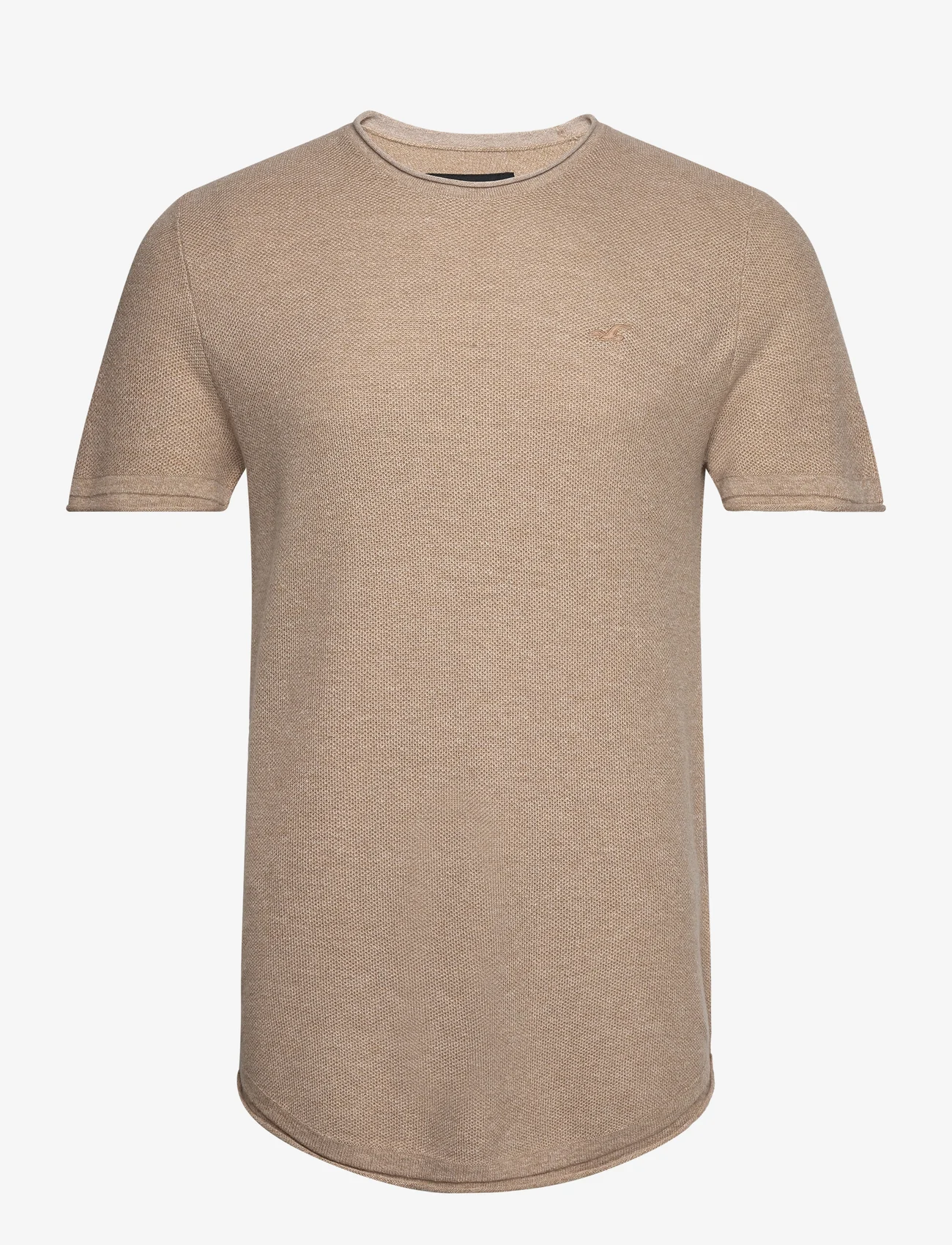 Hollister - HCo. GUYS SWEATERS - basic t-shirts - tan - 0