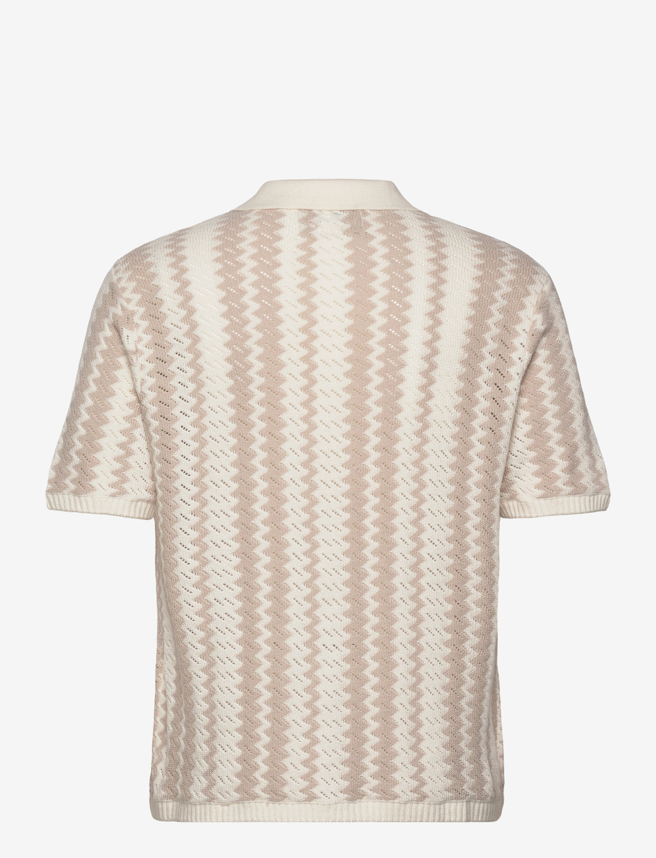 Hollister - HCo. GUYS SWEATERS - knitted polos - whisper white/pumice stone - 1