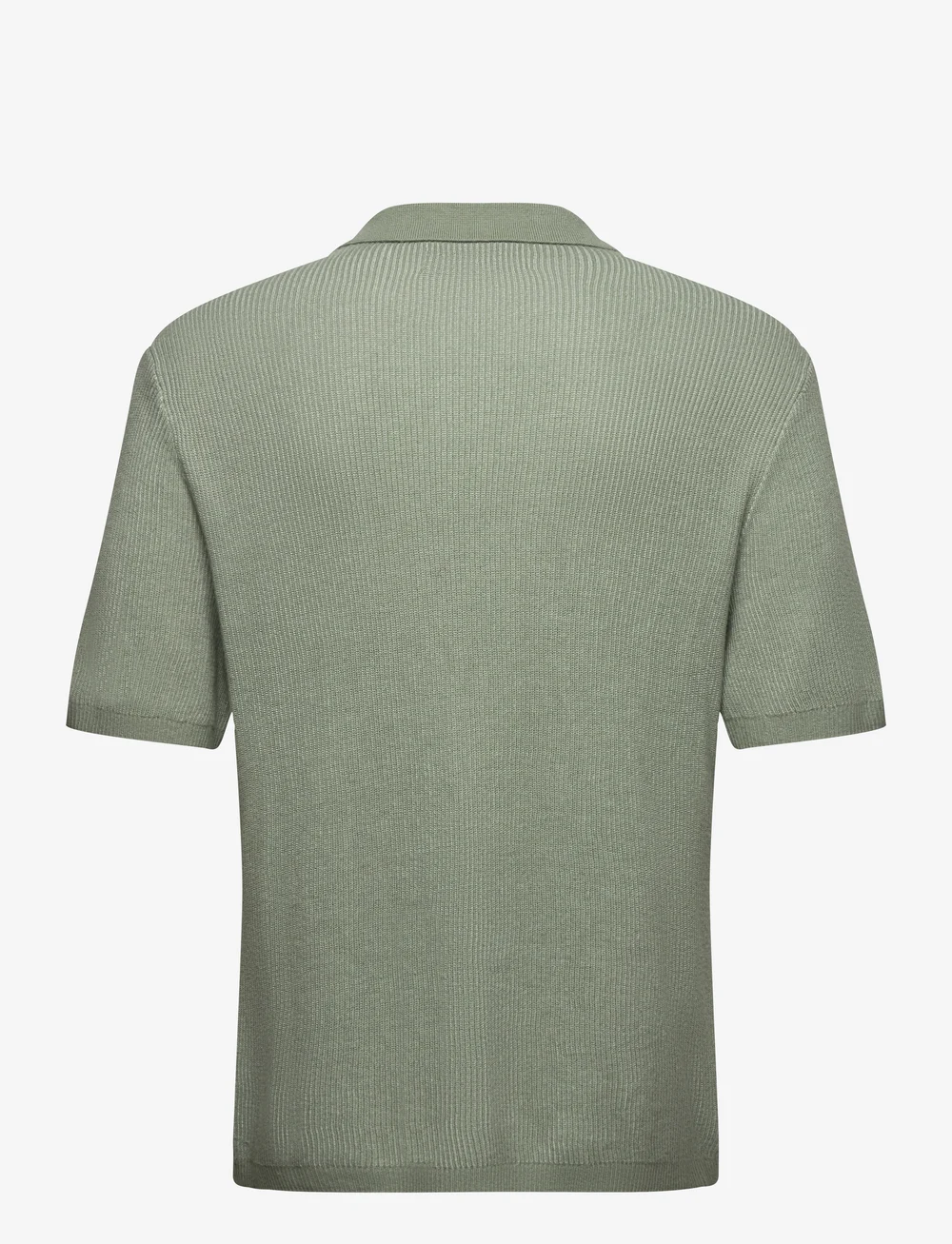 Hollister - HCo. GUYS SWEATERS - gestrickte polohemden - green stripe - 1