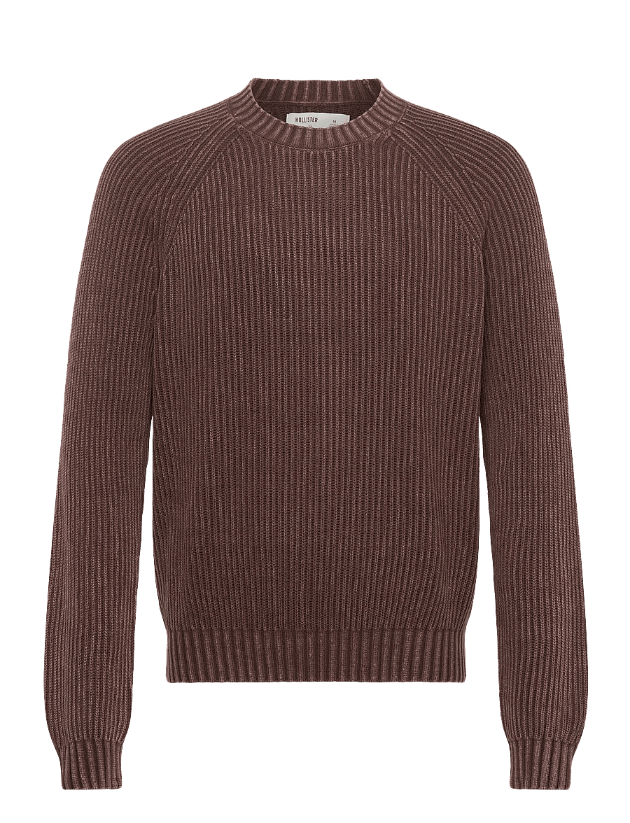 Hollister - BOXY WASH CREW - rundhals - 408 - 0