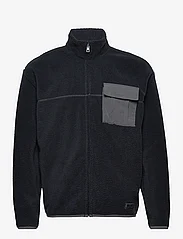 Hollister - HCo. GUYS SWEATSHIRTS - mid layer jackets - black - 0