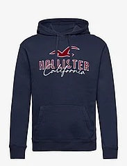Hollister - HCo. GUYS SWEATSHIRTS - kapuutsiga dressipluusid - navy - 0