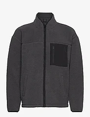 Hollister - HCo. GUYS SWEATSHIRTS - mid layer jackets - black - 0