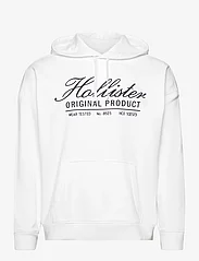 Hollister - HCo. GUYS SWEATSHIRTS - hoodies - brilliant white - 0