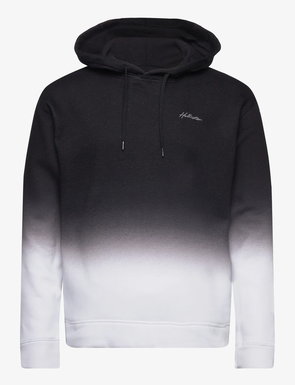 Hollister hoodie top black and white