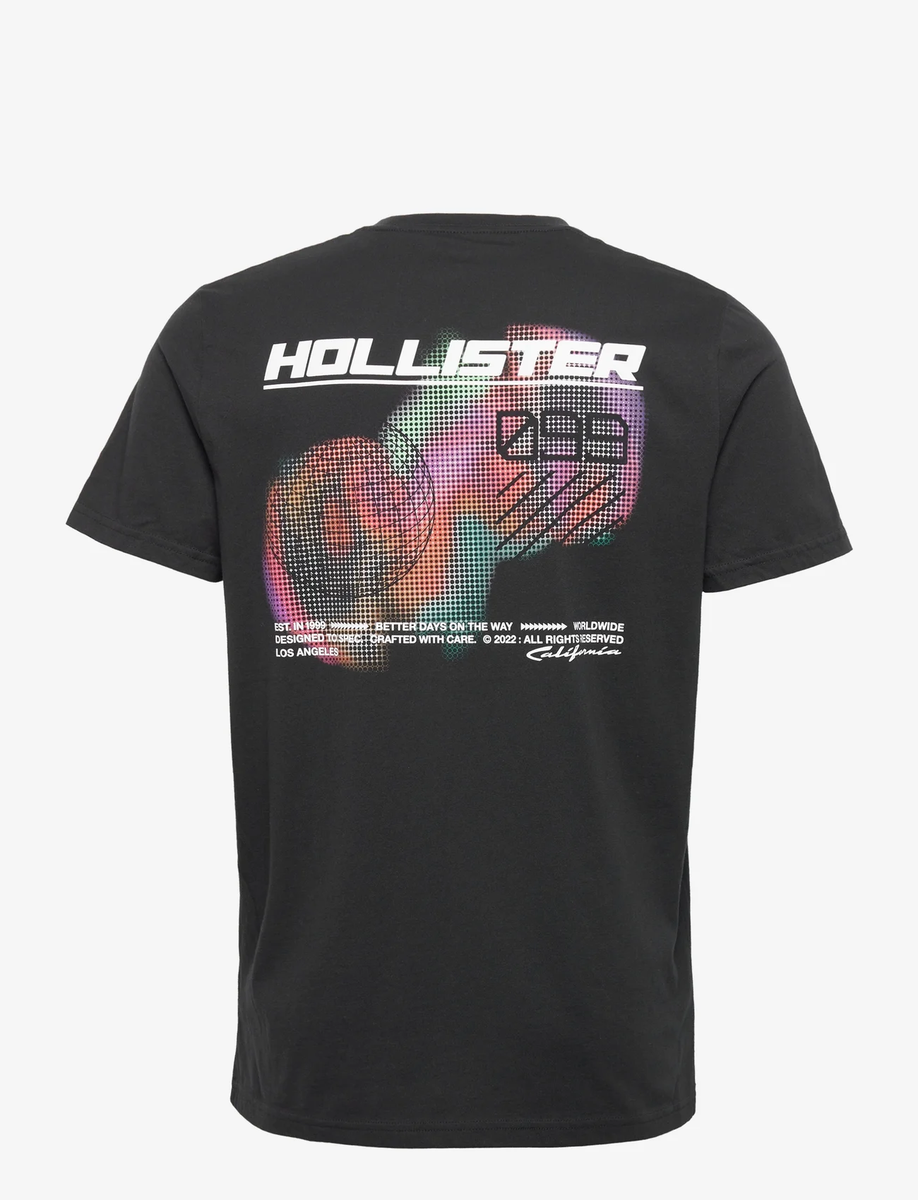 Hollister - HCo. GUYS GRAPHICS - t-shirts - black w/o back - 1
