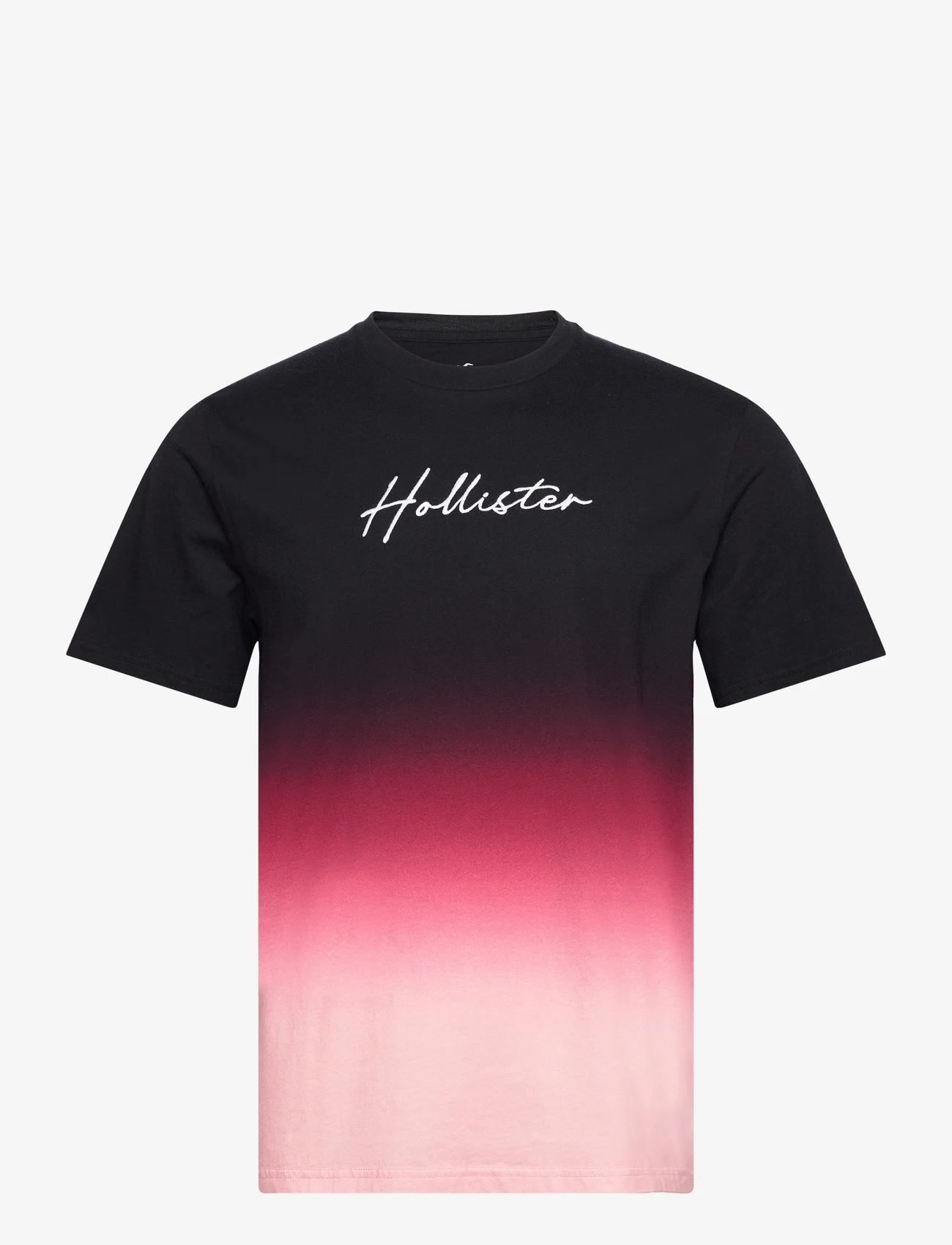 Hollister - HCo. GUYS GRAPHICS - de laveste prisene - black/pink ombre (script update) - 0