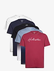 Hollister - HCo. GUYS GRAPHICS - marškinėliai trumpomis rankovėmis - 5 pack - 0