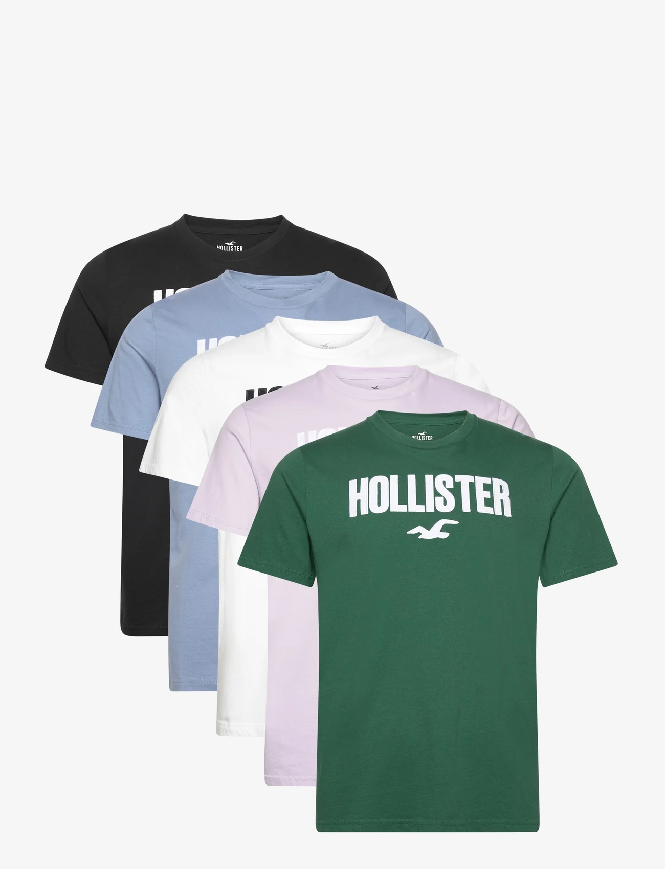 Hollister - HCo. GUYS GRAPHICS - kortärmade t-shirts - 5 pack - 0