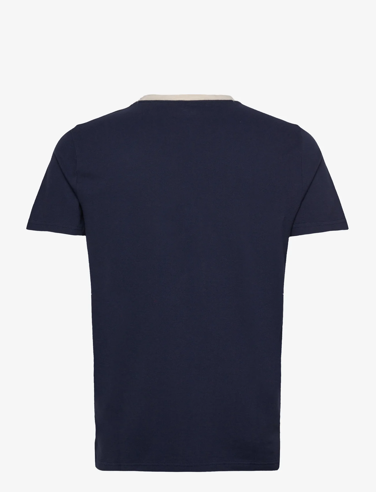 Hollister - HCo. GUYS KNITS - kortärmade t-shirts - navy blocking - 1