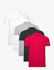 Hollister - HCo. GUYS KNITS - kurzärmelig - white/grey/black/blue/red - 1