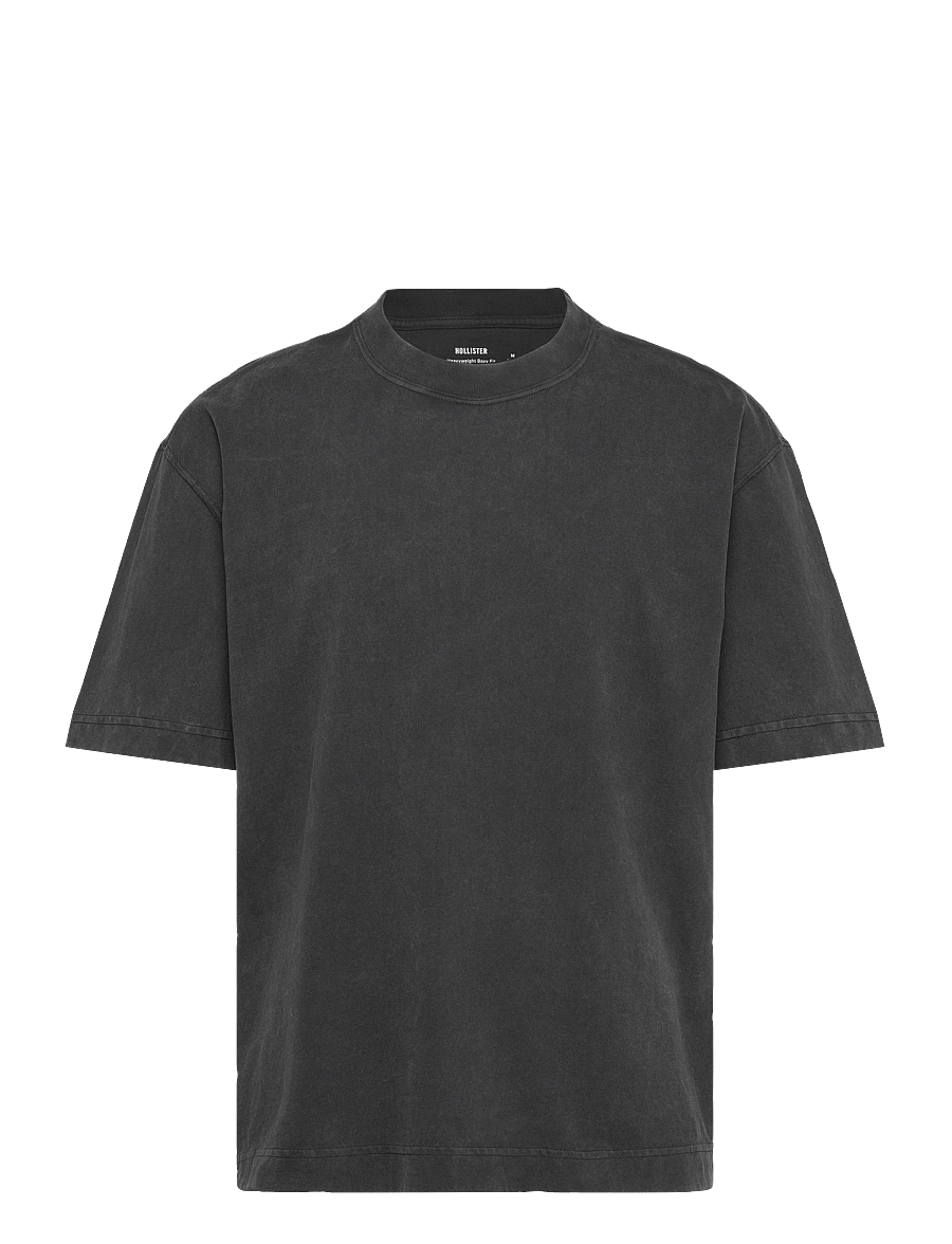 Hollister - HEAVY WEIGHT BOXY T SHIRT - 901 - 0