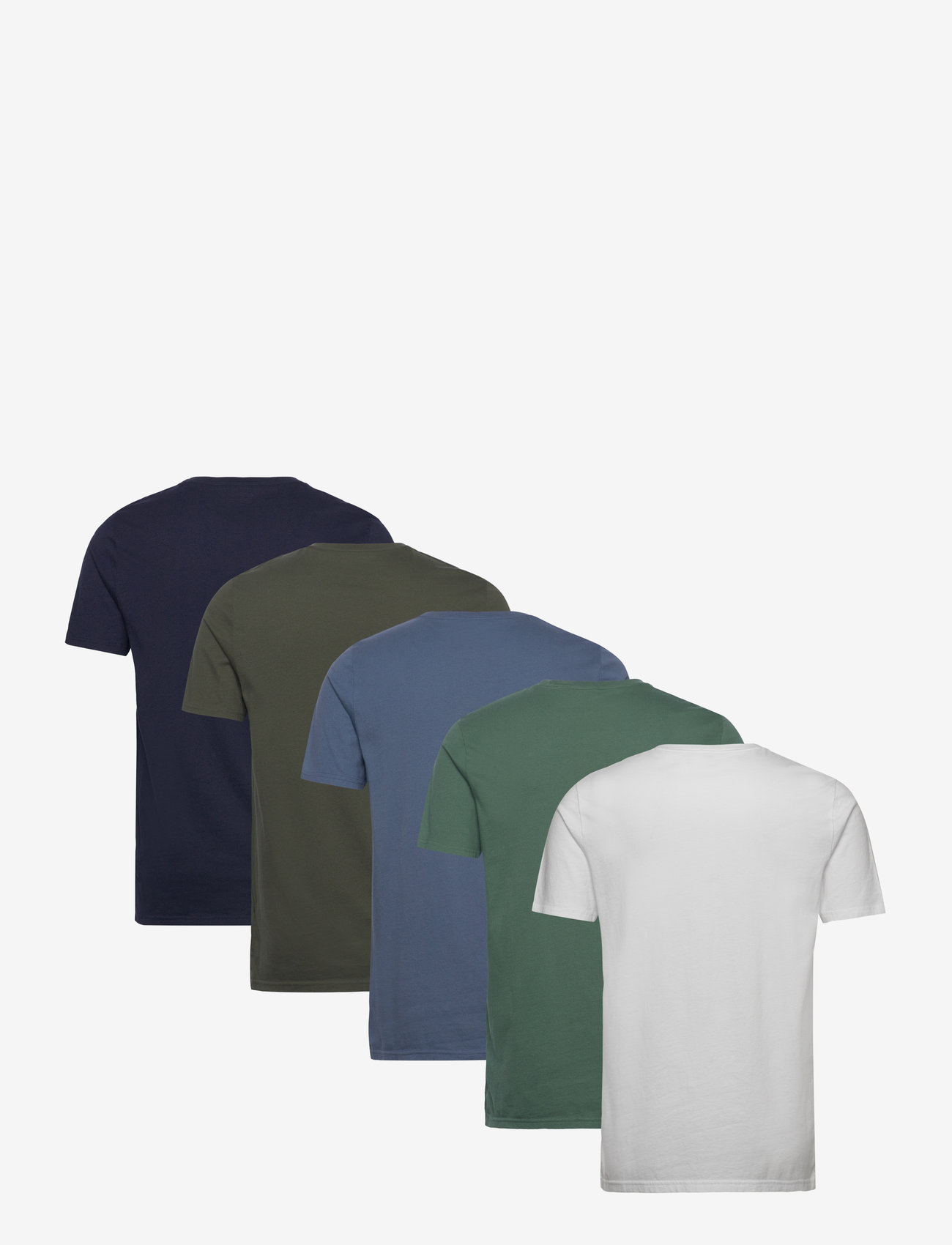 Hollister - ICON T SHIRT 5 PACK - multipack t-shirts - 5 pk - 1