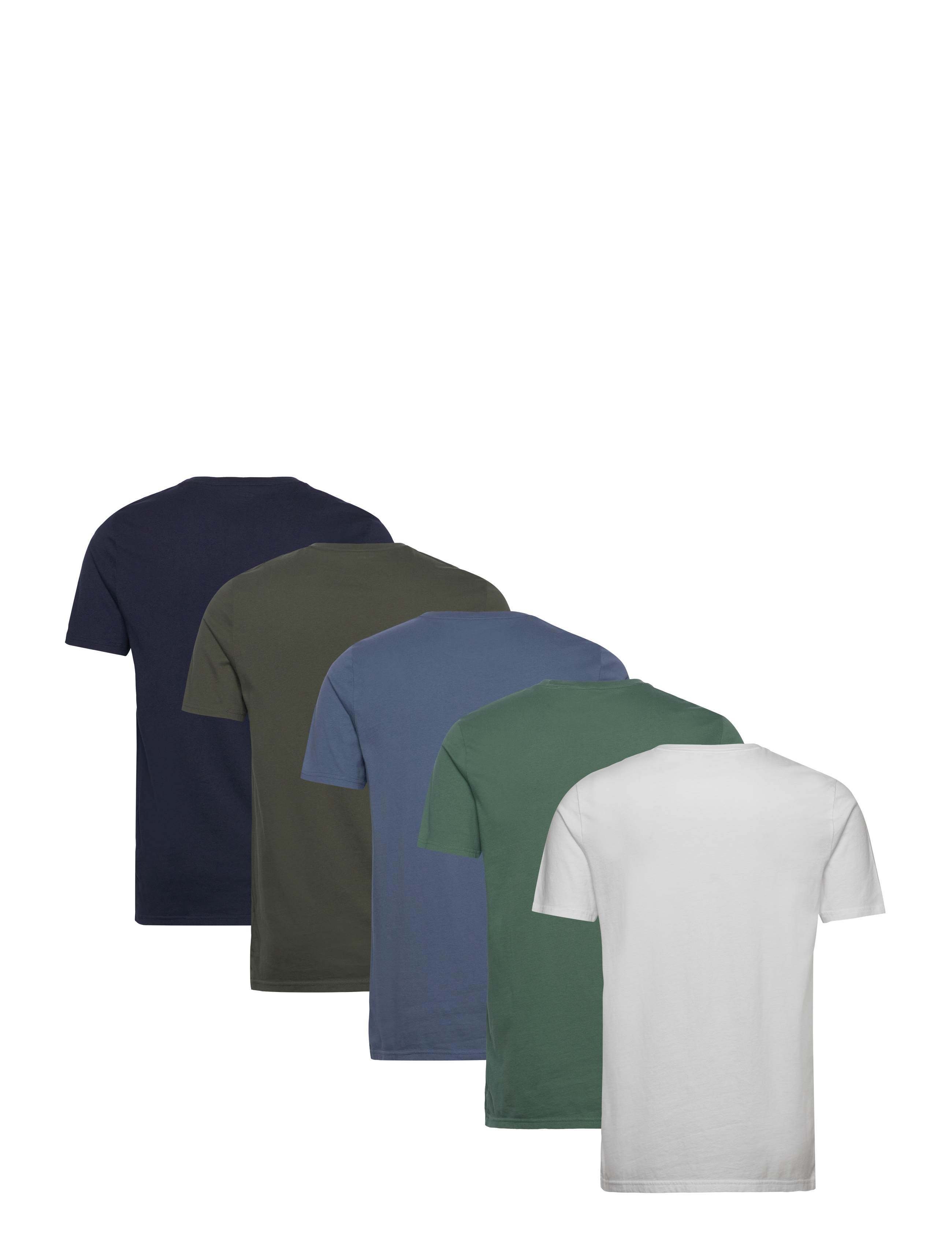 Hollister - ICON T SHIRT 5 PACK - stutterma bolir - 5 pk - 1