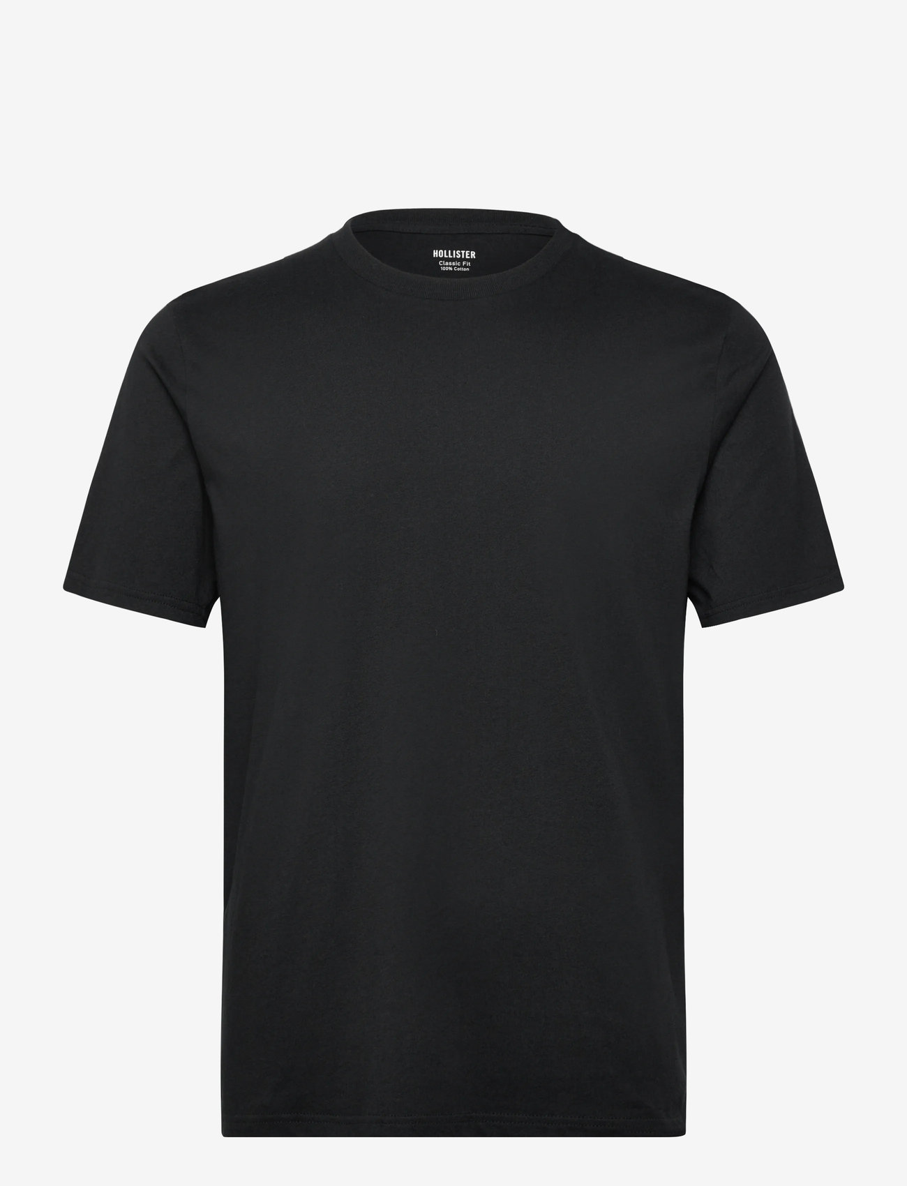 Hollister - CLASSIC FIT KNIT T SHIRT - kortærmede t-shirts - 900 - 0