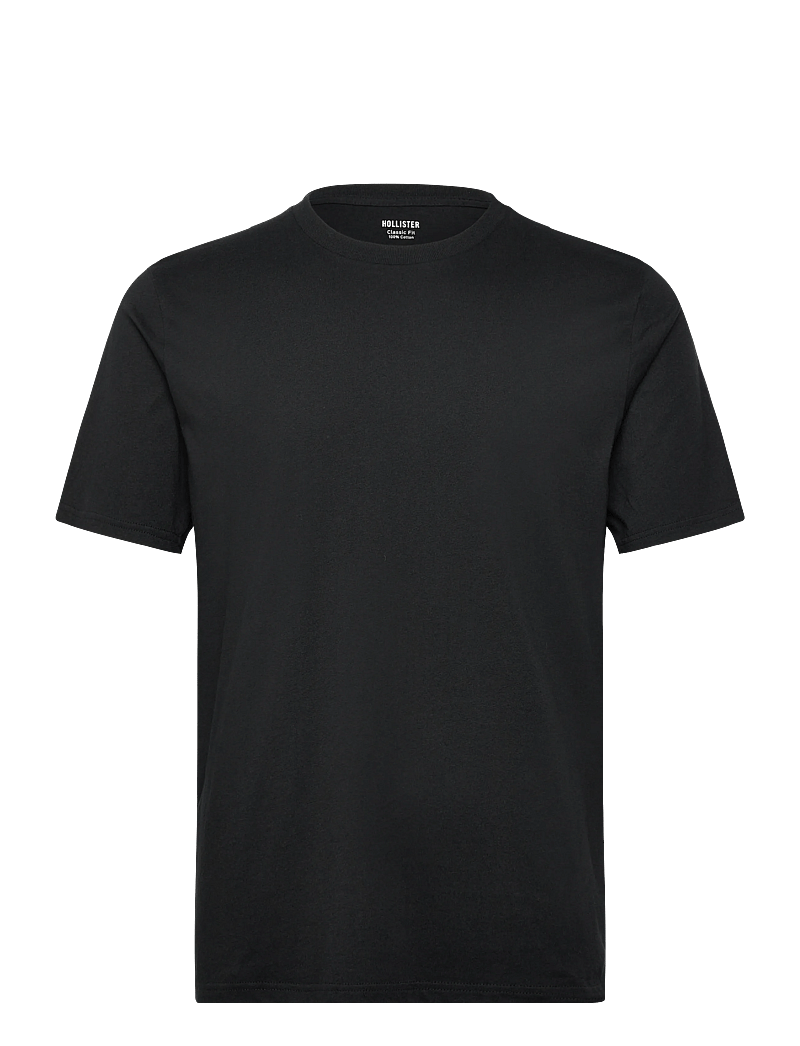 Hollister - CLASSIC FIT KNIT T SHIRT - kortärmade t-shirts - 900 - 0