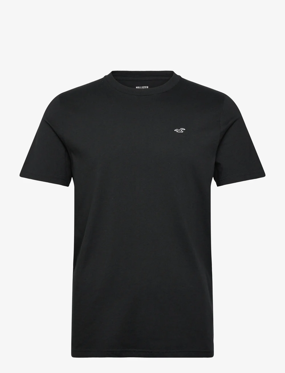Hollister - ICON CREW KNIT T SHIRT - lühikeste varrukatega t-särgid - 900 - 0