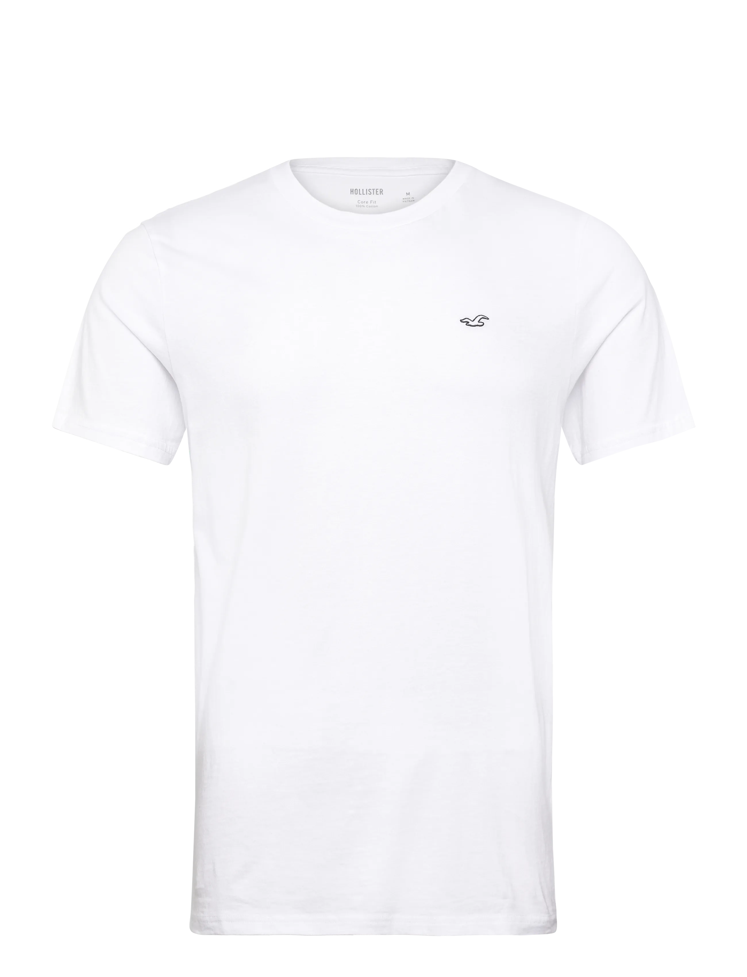 Hollister ICON CREW - T-shirts - 100 / white