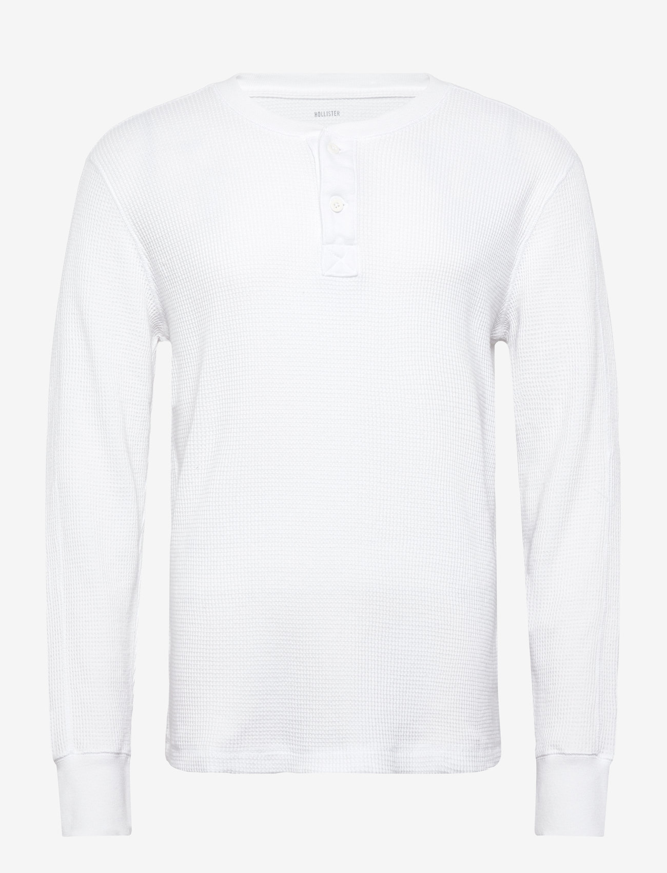 Hollister - THERMAL HENLEY - langærmede t-shirts - 100 - 0