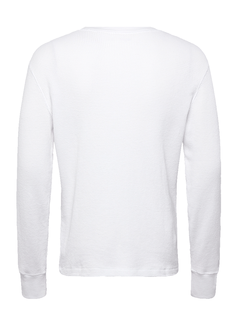 Hollister - THERMAL HENLEY - langærmede t-shirts - 100 - 1