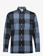 Hollister - HCo. GUYS WOVENS - checkered shirts - blue check - 0