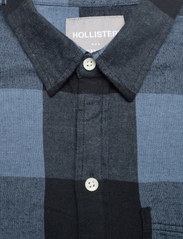 Hollister - HCo. GUYS WOVENS - checkered shirts - blue check - 2