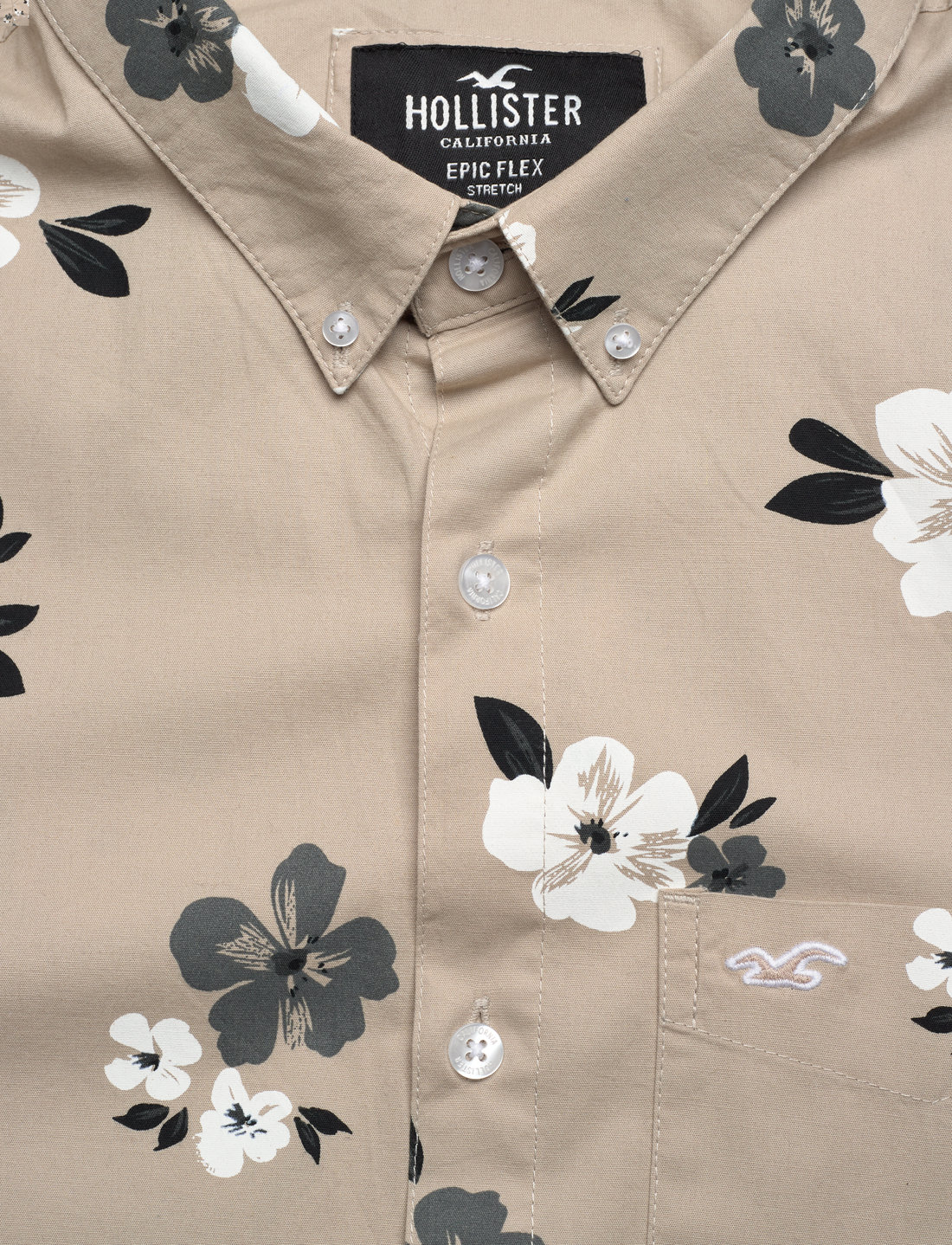 Hollister clearance stretch shirt