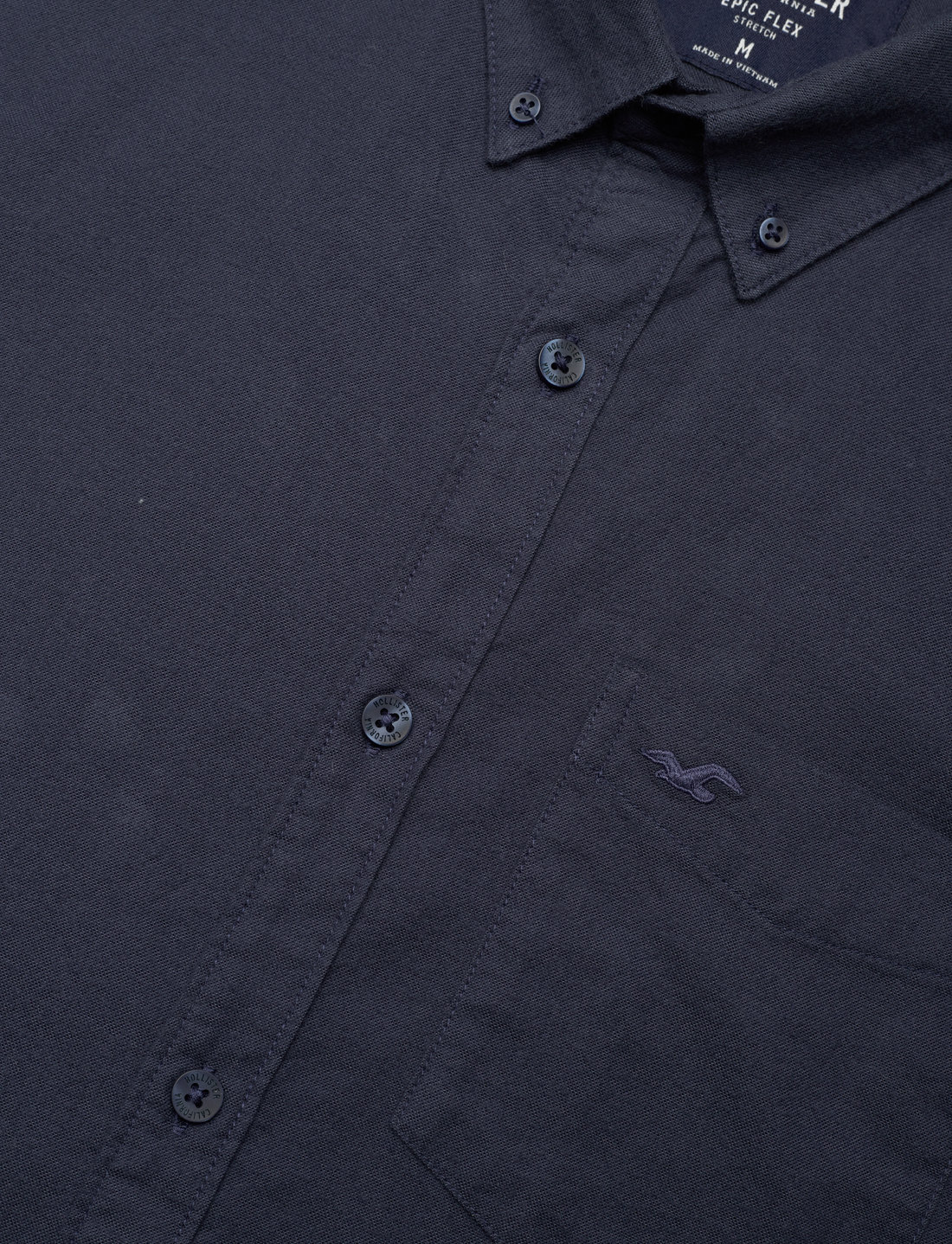 Hollister slim fit sales shirt