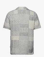 Hollister - HCo. GUYS WOVENS - krekli ar īsām piedurknēm - blue jacquard - 1