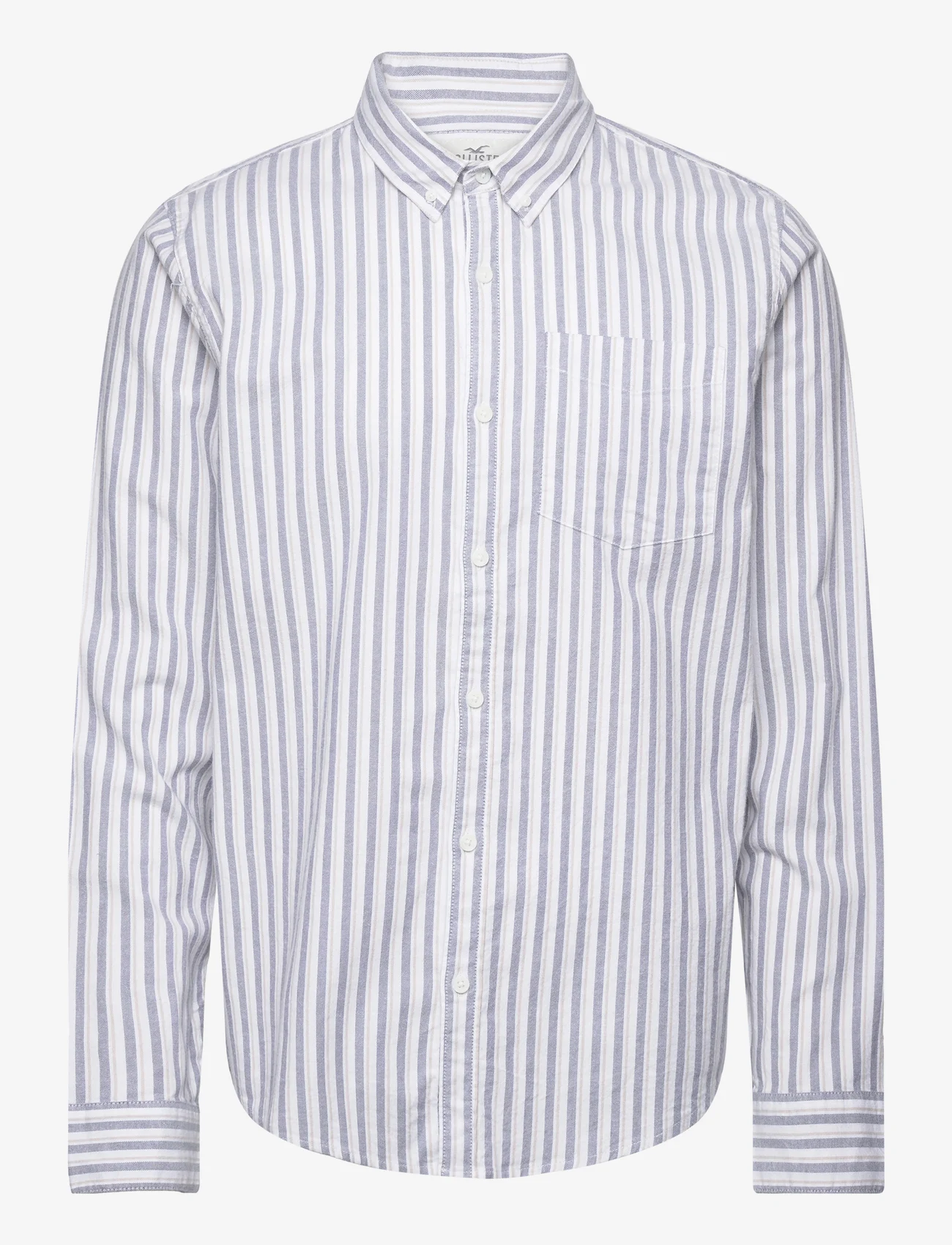 Hollister - HCo. GUYS WOVENS - oxford-skjortor - white stripe - 0