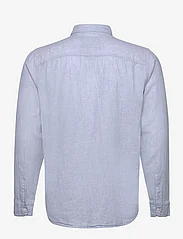 Hollister - HCo. GUYS WOVENS - leinenhemden - soft chambray x brilliant white - 1