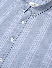 Hollister - HCo. GUYS WOVENS - linen shirts - blue stripe - 3