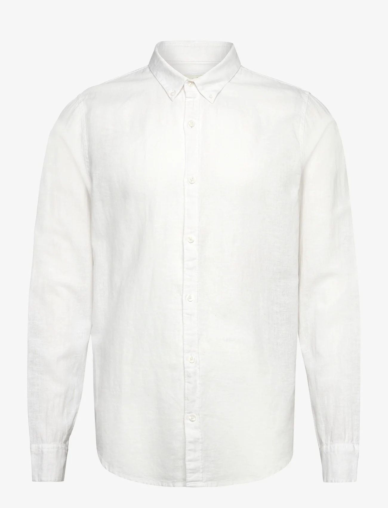 Hollister - HCo. GUYS WOVENS - linskjorter - brilliant white - 0