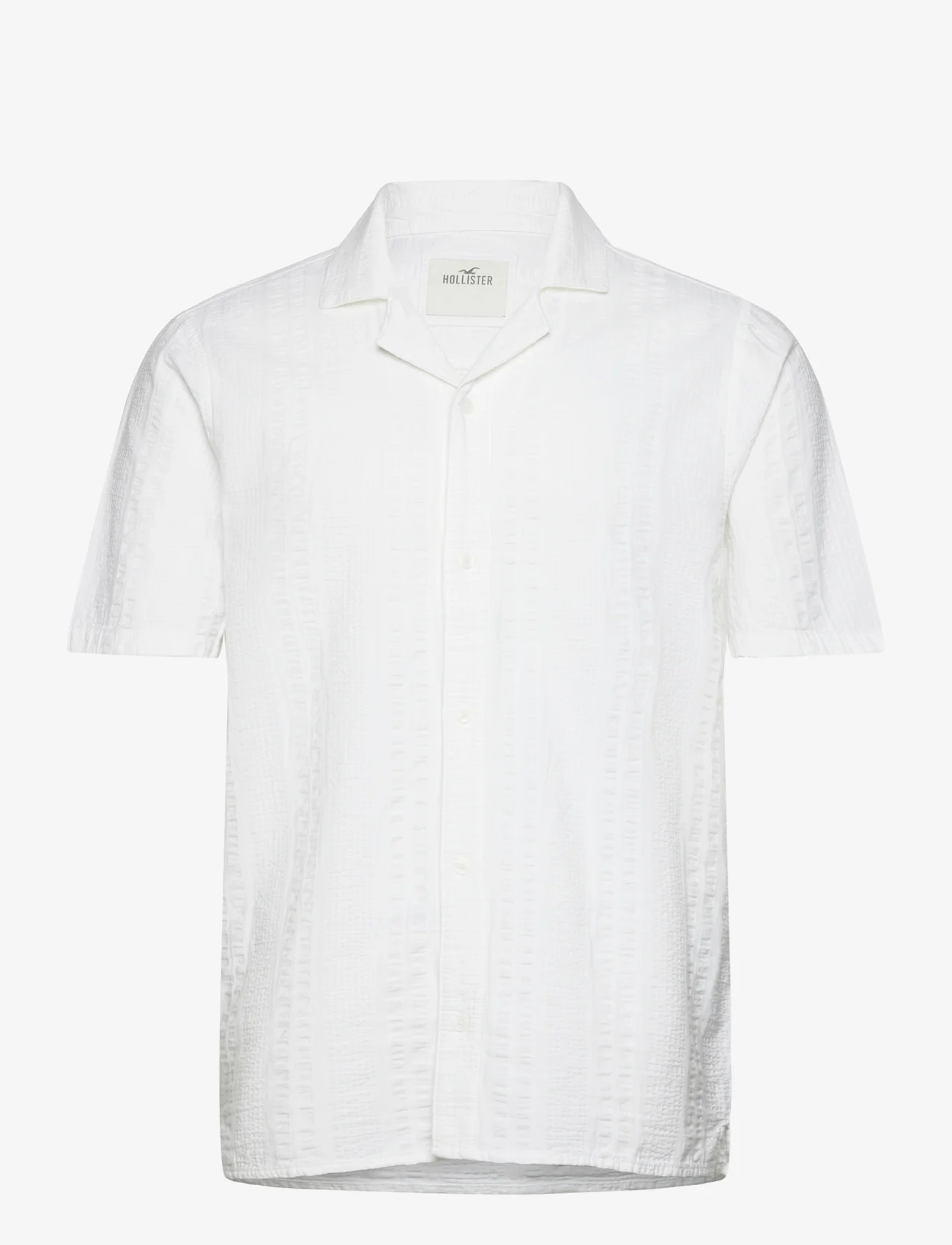 Hollister - HCo. GUYS WOVENS - kortermede skjorter - brilliant white - 0