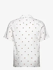 Hollister - HCo. GUYS WOVENS - overhemden met korte mouw - brilliant white pattern - 1