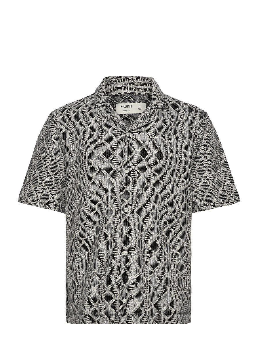 Hollister - HCo. GUYS WOVENS - kurzarmhemden - mackay crochet - 0