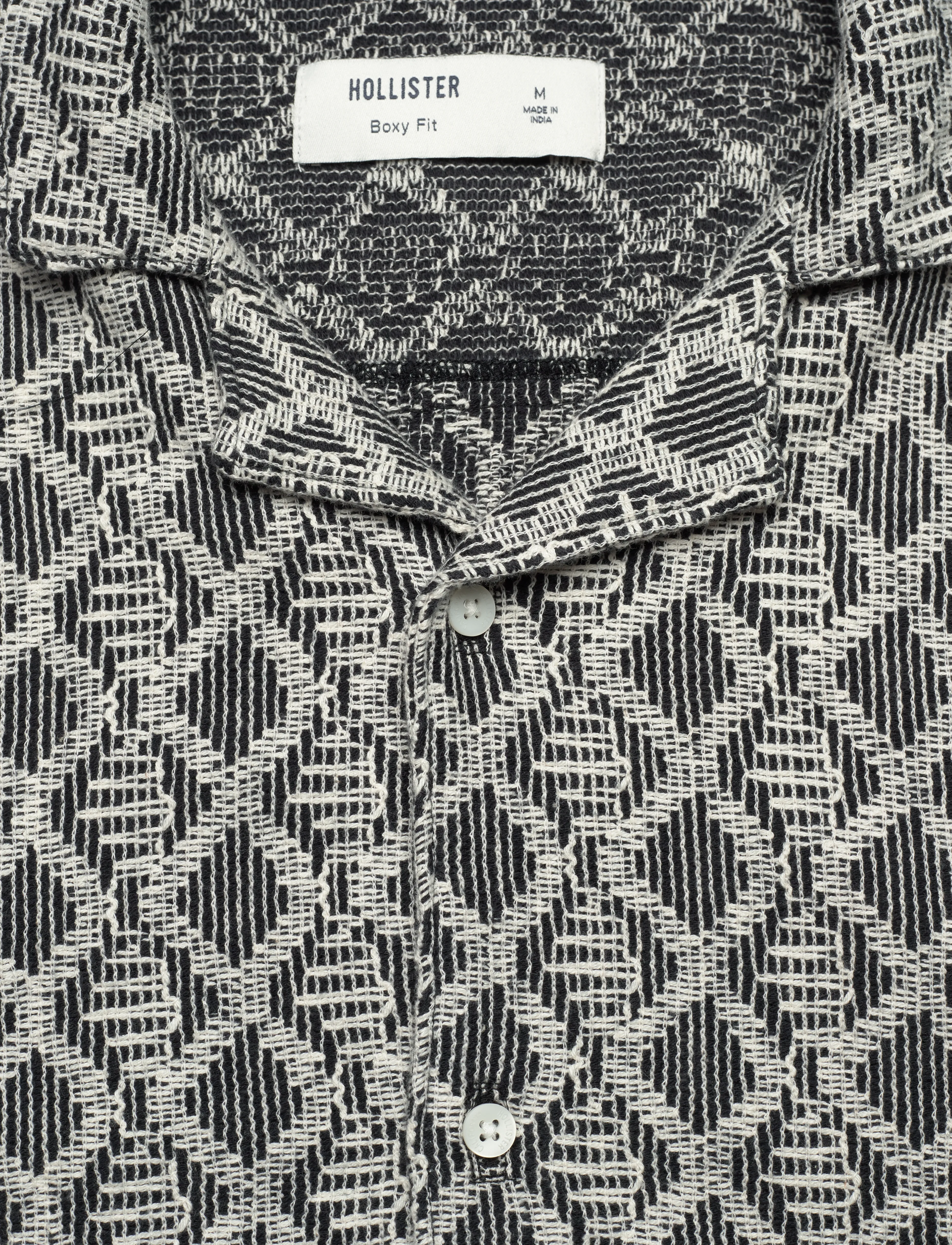 Hollister - HCo. GUYS WOVENS - kortermede skjorter - mackay crochet - 2