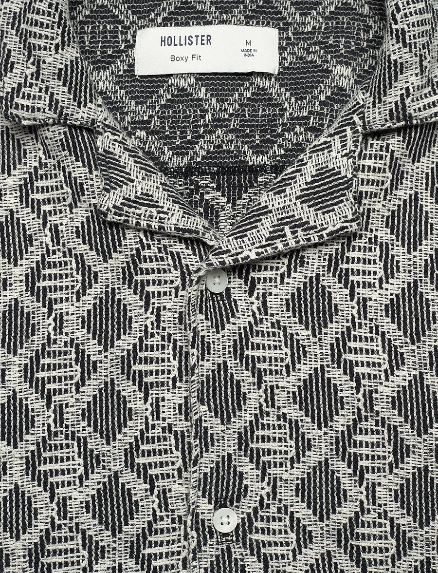 Hollister - HCo. GUYS WOVENS - kurzarmhemden - mackay crochet - 2