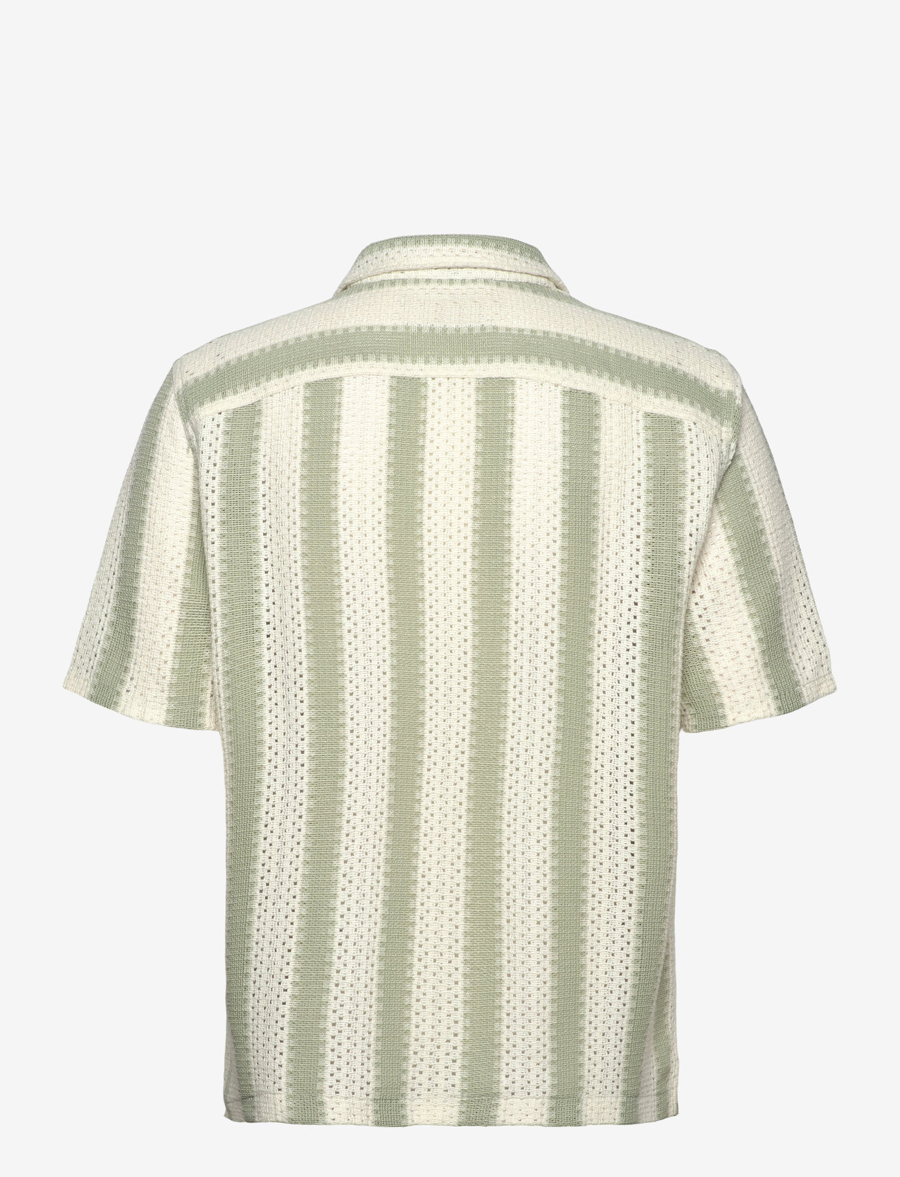 Hollister - HCo. GUYS WOVENS - kortärmade skjortor - koala crochet stripe - 1