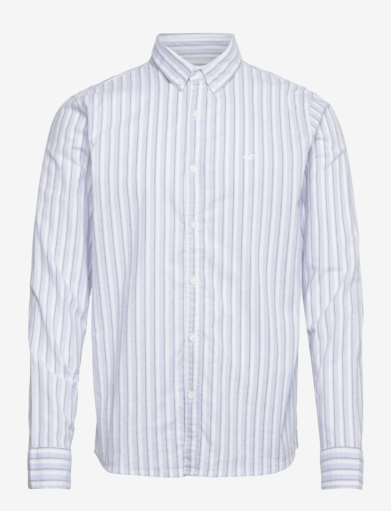 Hollister - HCo. GUYS WOVENS - koszule w paski i prążki - mooney stripe blue - 0