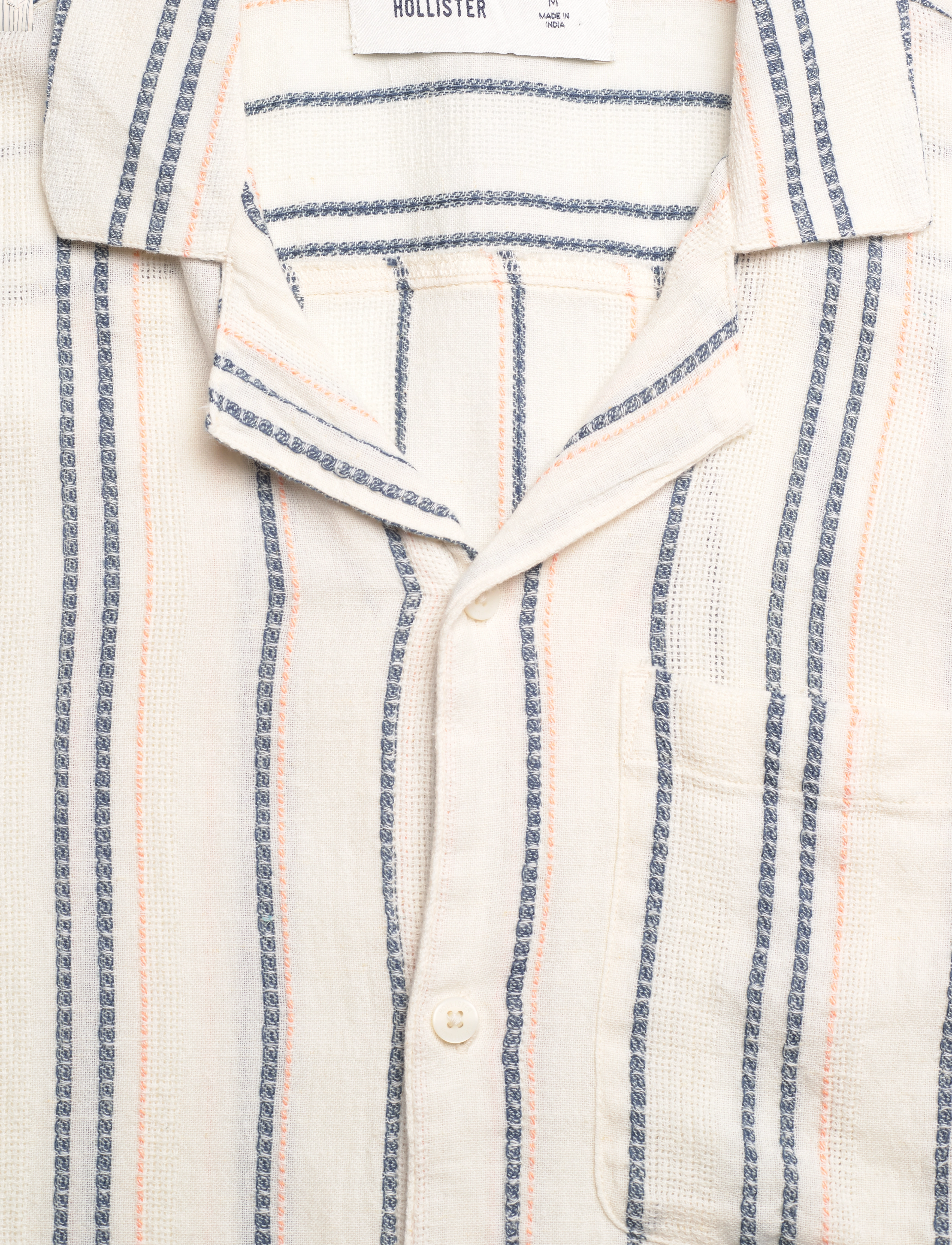 Hollister - HCo. GUYS WOVENS - sydney stripe cream - 2