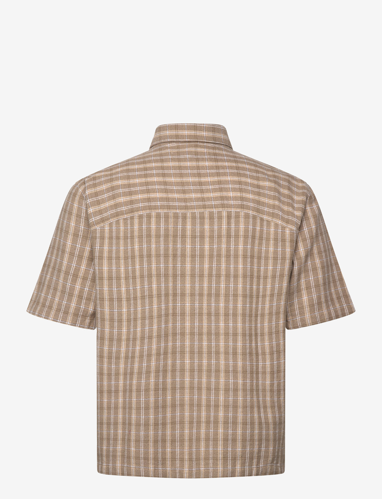 Hollister - HCo. GUYS WOVENS - kurzarmhemden - lismore plaid_tan - 1
