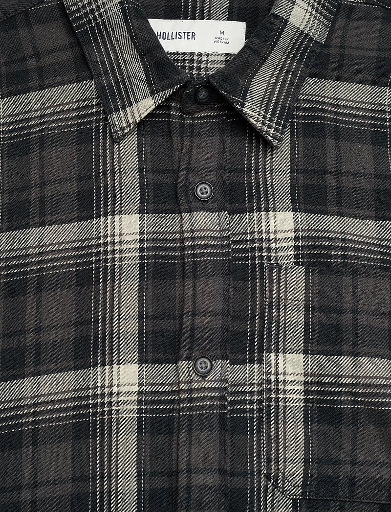 Hollister - LONG SLEEVE BOXY FLANNEL - flanell-hemden - 908 - 2