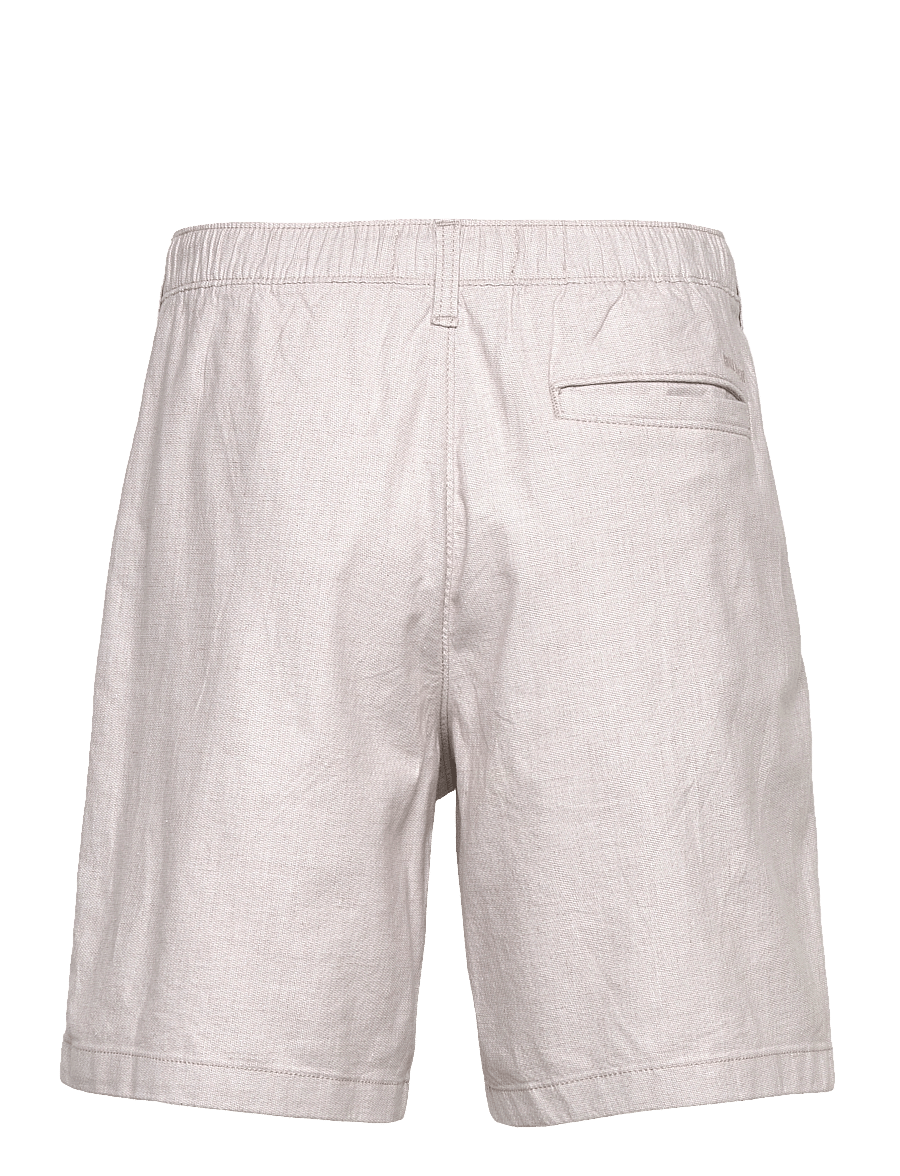 Hollister - HCo. GUYS SHORTS - linnen shorts - peyote x brilliant white zig zag - 1