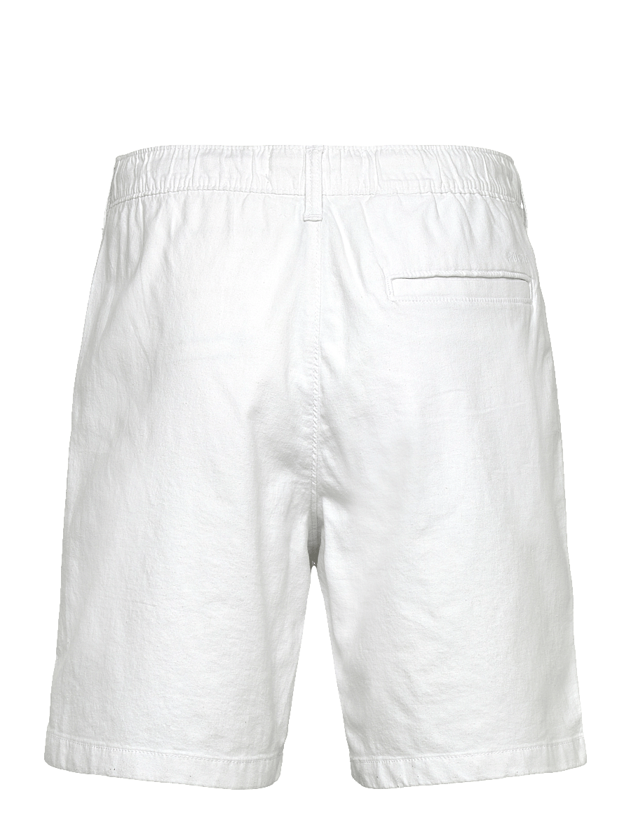 Hollister - HCo. GUYS SHORTS - leinen-shorts - brilliant white - 1
